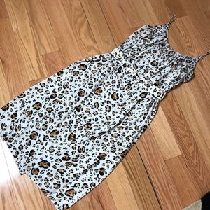 Cheetah Print Maxi Dress + Belt